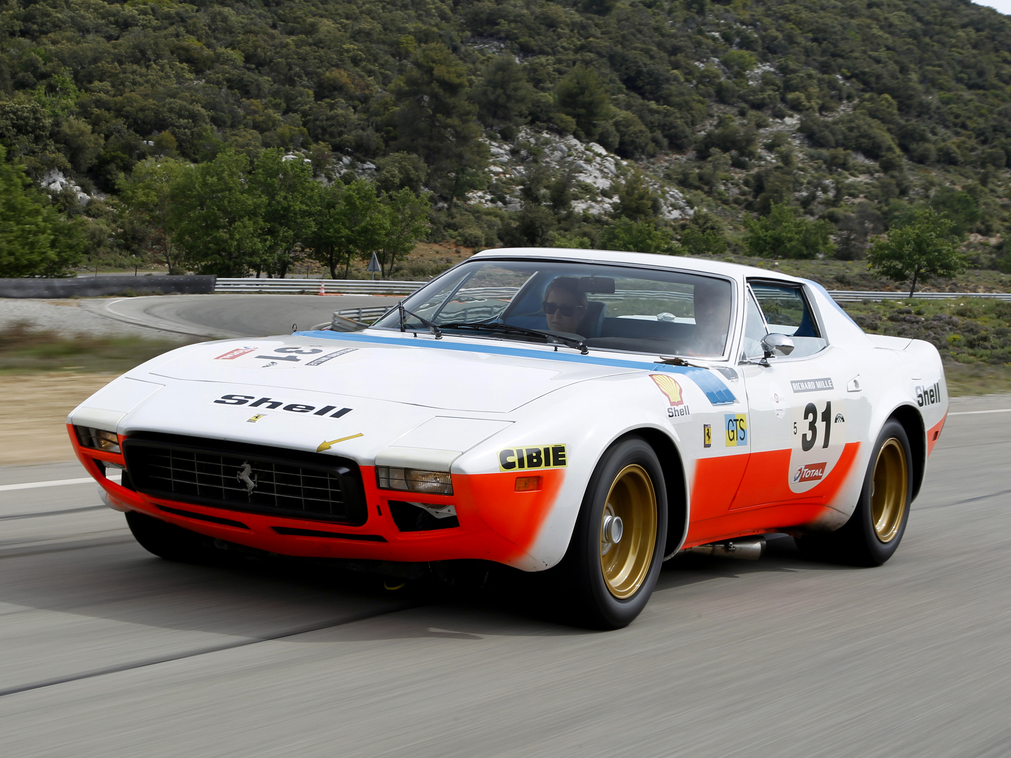 1972, Ferrari, 365, Gts 4, Nart, Spyder, Competizione, Race, Racing, Supercar, Jd Wallpaper