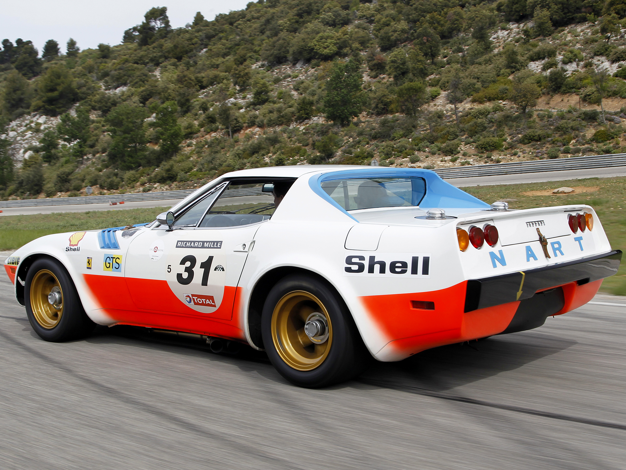 1972, Ferrari, 365, Gts 4, Nart, Spyder, Competizione, Race, Racing, Supercar, Hd Wallpaper