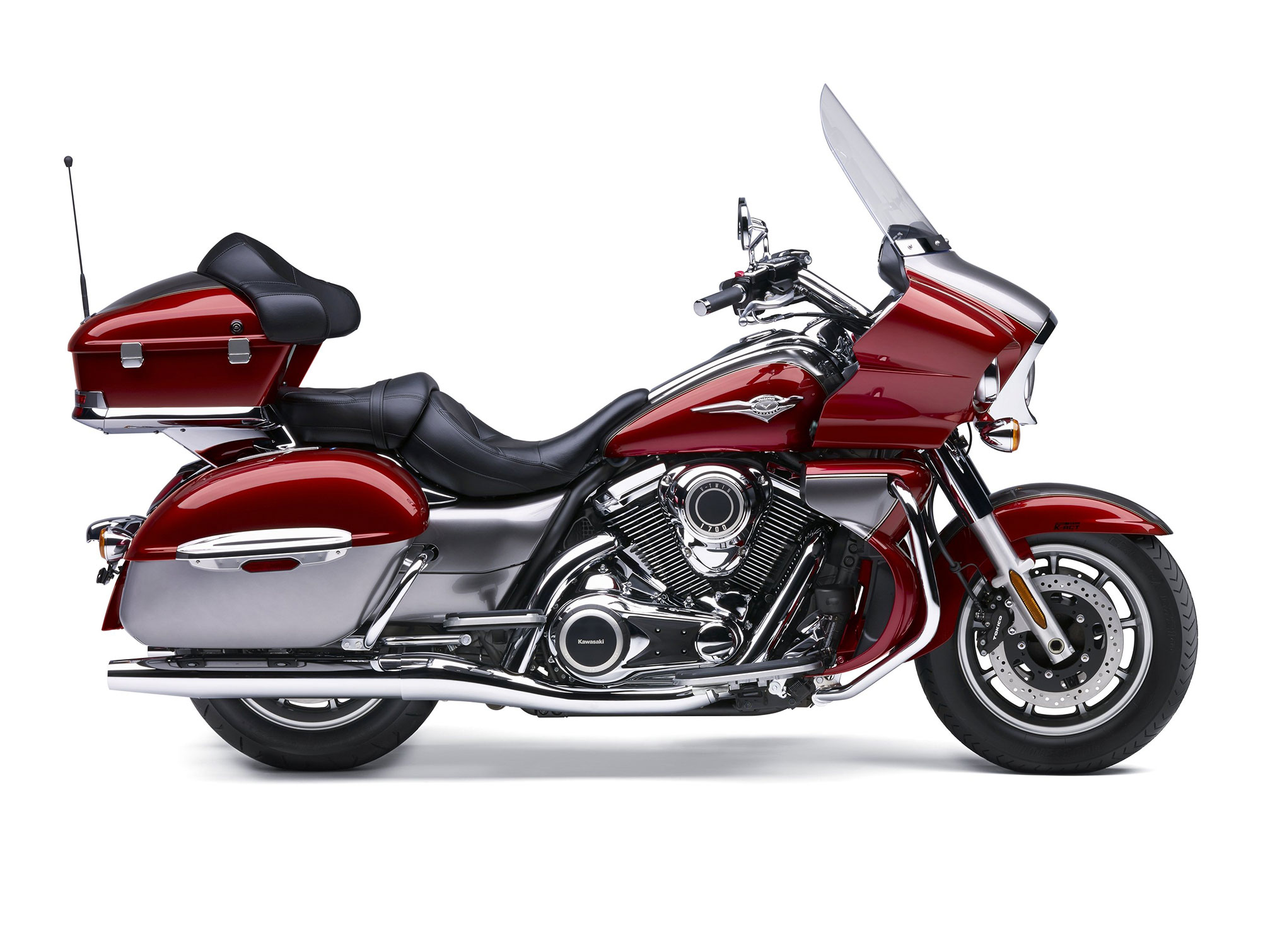 2014, Kawasaki, Vulcan, 1700, Voyager, Abs Wallpaper