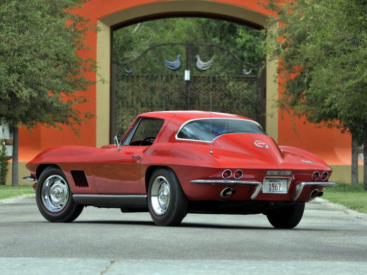 1967, Corvette, Stingray, L71, 427, C 2, Supercar, Muscle, Classic HD Wallpaper Desktop Background