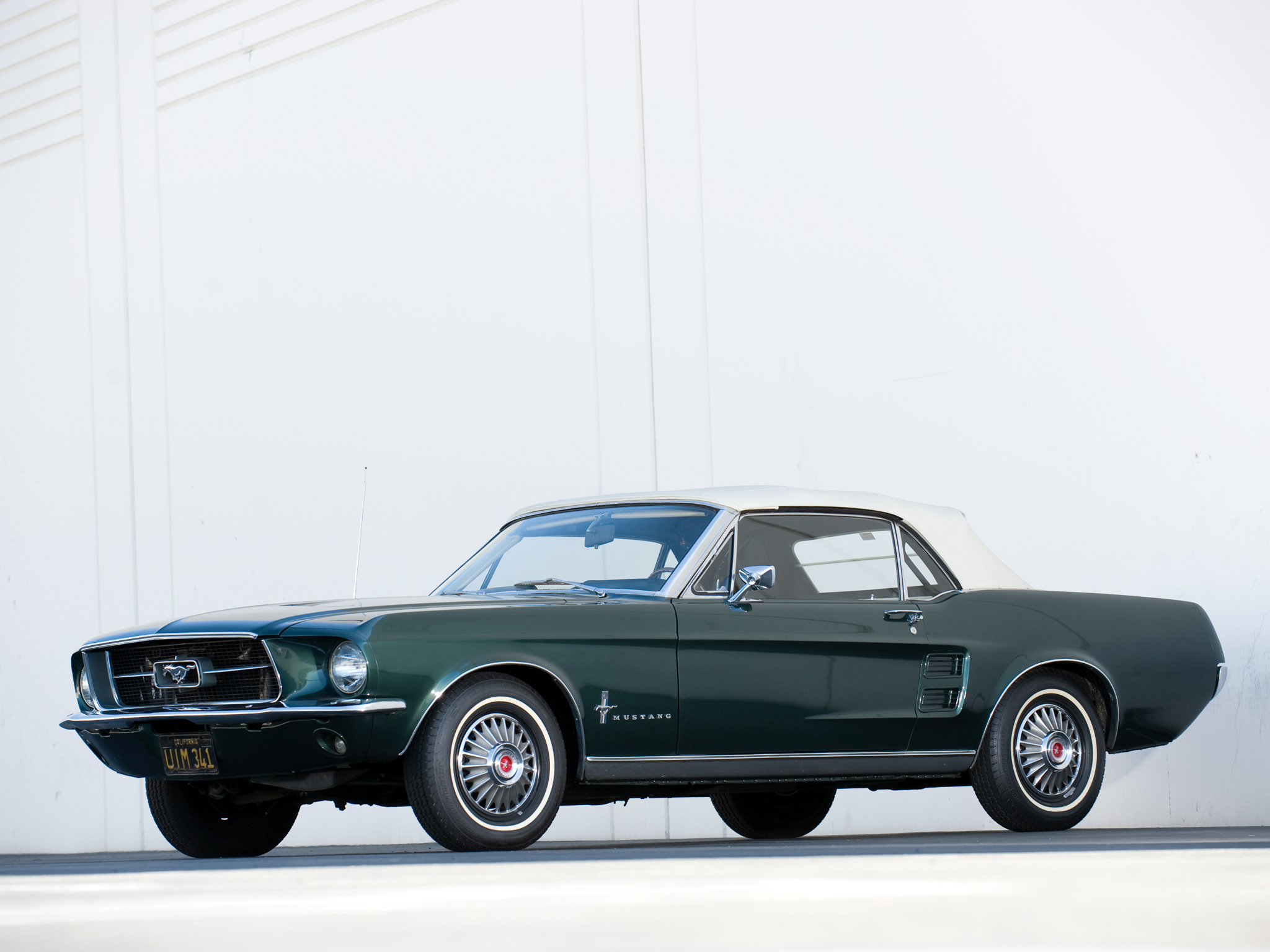 1967, Ford, Mustang, Convertible, Muscle, Classic Wallpaper