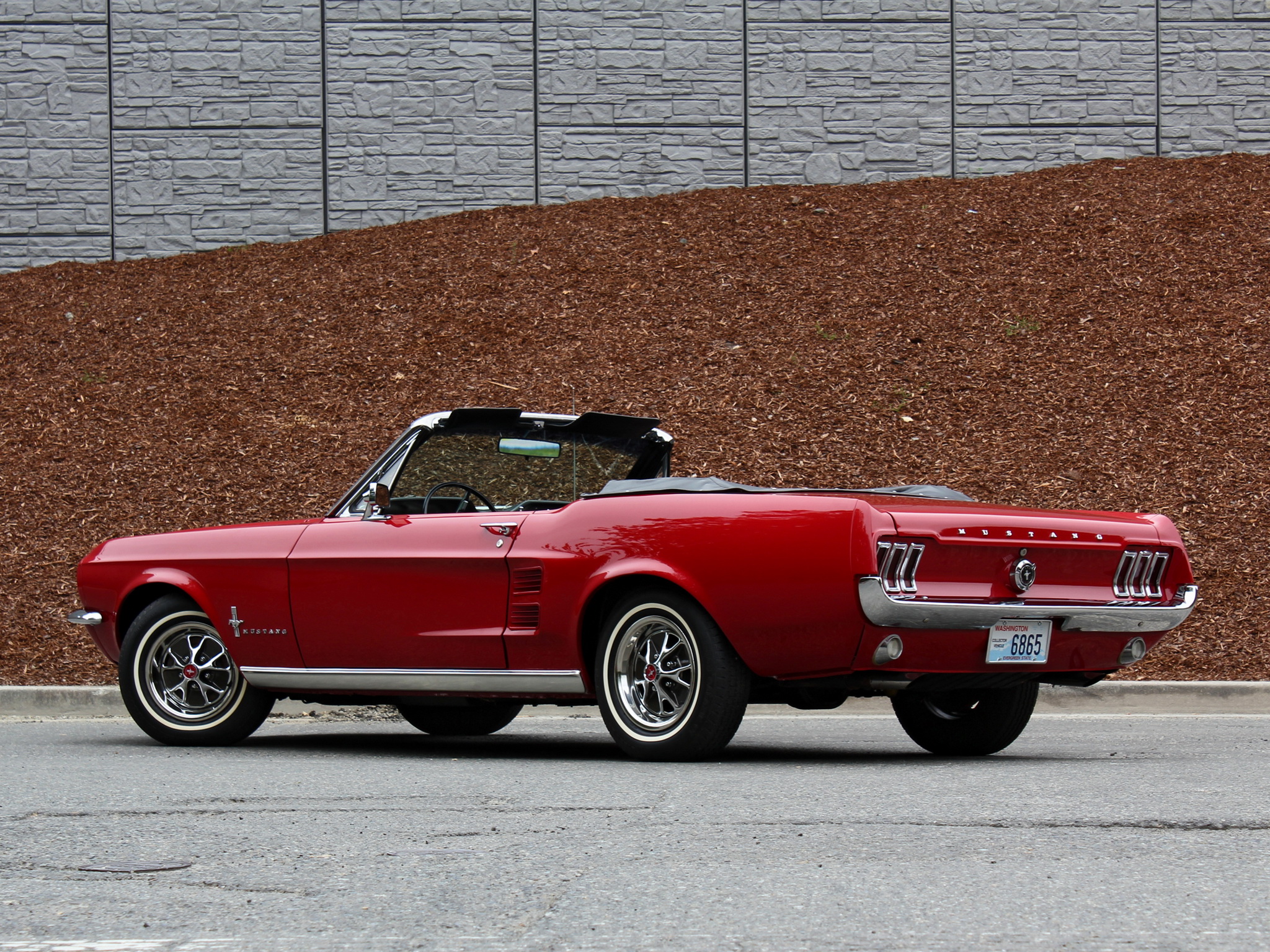 1967, Ford, Mustang, Convertible, Muscle, Classic, Gw Wallpaper