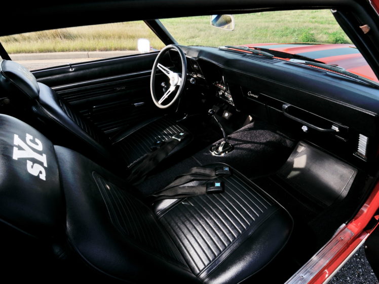 1969, Chevrolet, Camaro, Yenko, S c, 427, Muscle, Classic, Interior HD Wallpaper Desktop Background