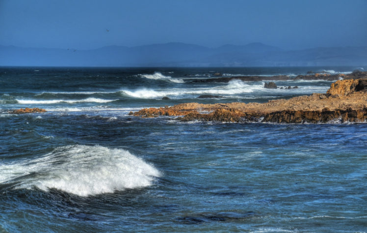 coast, Sea, Beach, Landscape HD Wallpaper Desktop Background