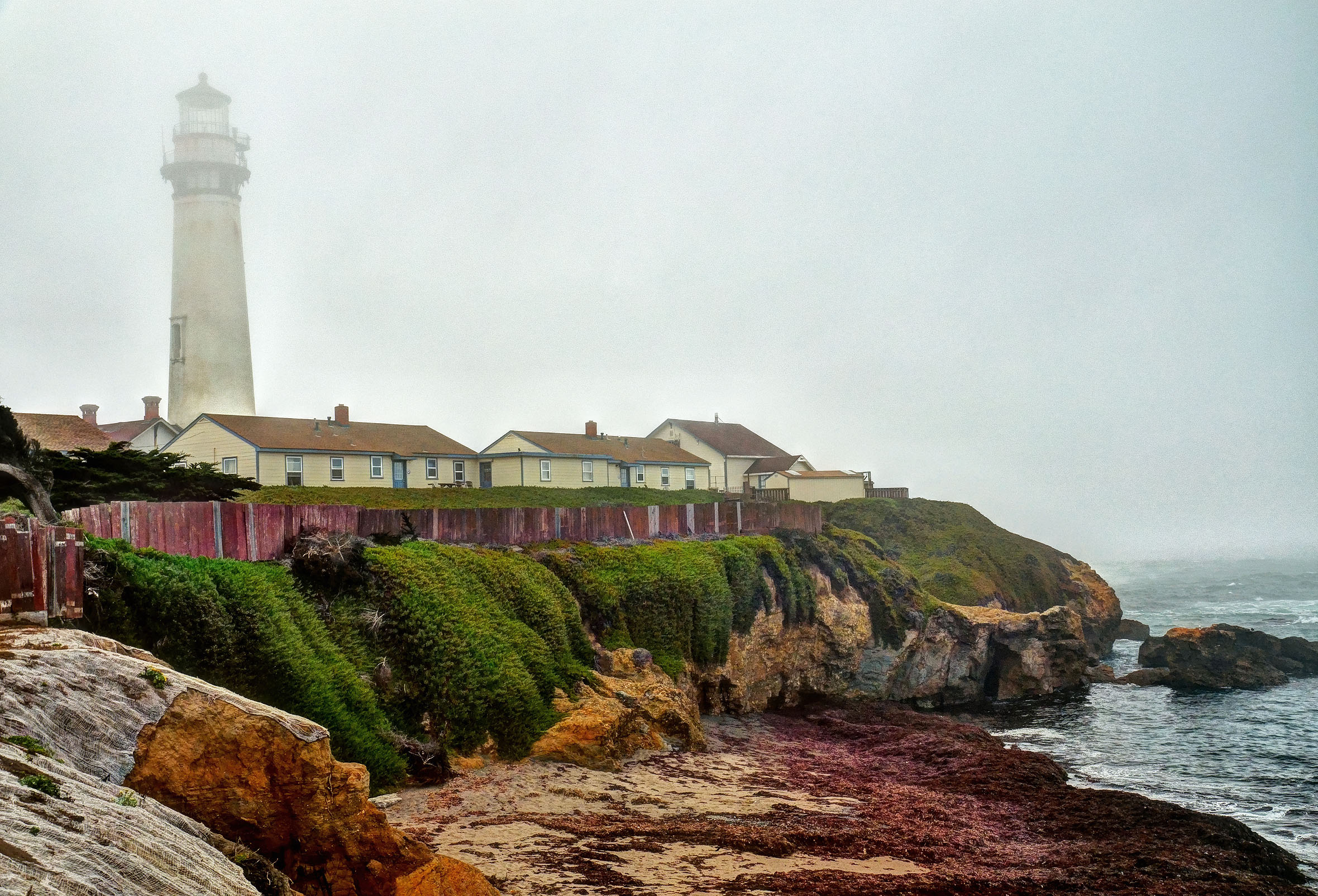 sea, Beach, Lighthouse, Buildings, Landscape Wallpaper