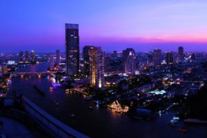 bangkok, Night, Lights