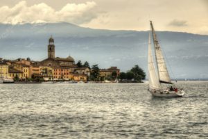 italy, Lake, Garda, Boat, Waterfront