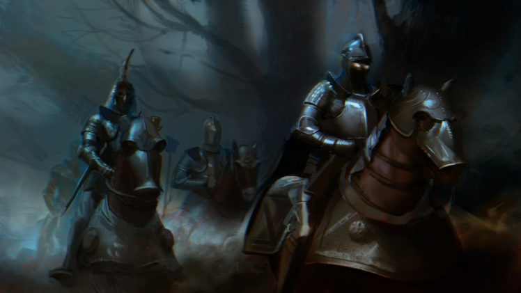 warriors, Horses, Middle, Ages, Armor, Fantasy, Warrior HD Wallpaper Desktop Background