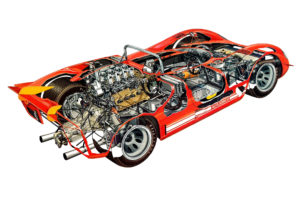 1969, Alfa, Romeo, Tipo, 33 3, Sebring, Race, Racing, Engine, Interior