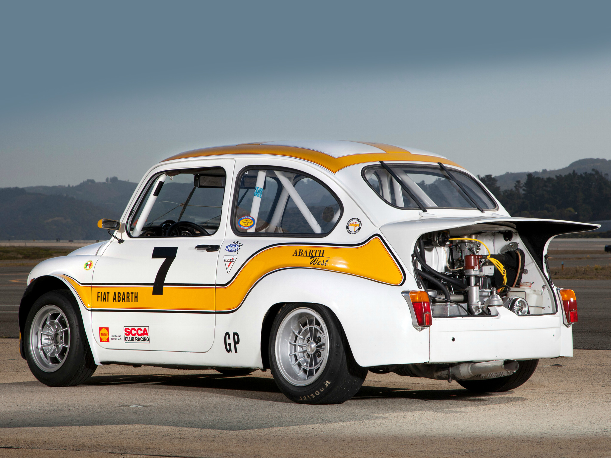 1970, Abarth, Fiat, 1000, Tcr, Group 2, Race, Racing, Engine Wallpaper