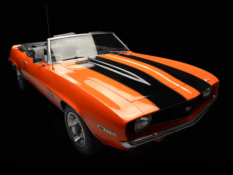 1969, Chevrolet, Camaro, Ss, 350, Convertible, Muscle, Classic, S s HD Wallpaper Desktop Background