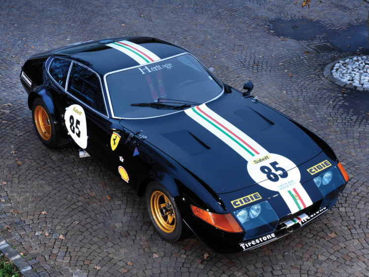 1970, Ferrari, 365, Gtb 4, Daytona, Competizione, Supercar, Race, Racing, Fs HD Wallpaper Desktop Background