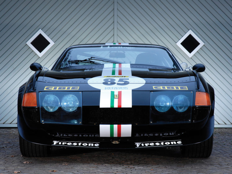 1970, Ferrari, 365, Gtb 4, Daytona, Competizione, Supercar, Race, Racing HD Wallpaper Desktop Background