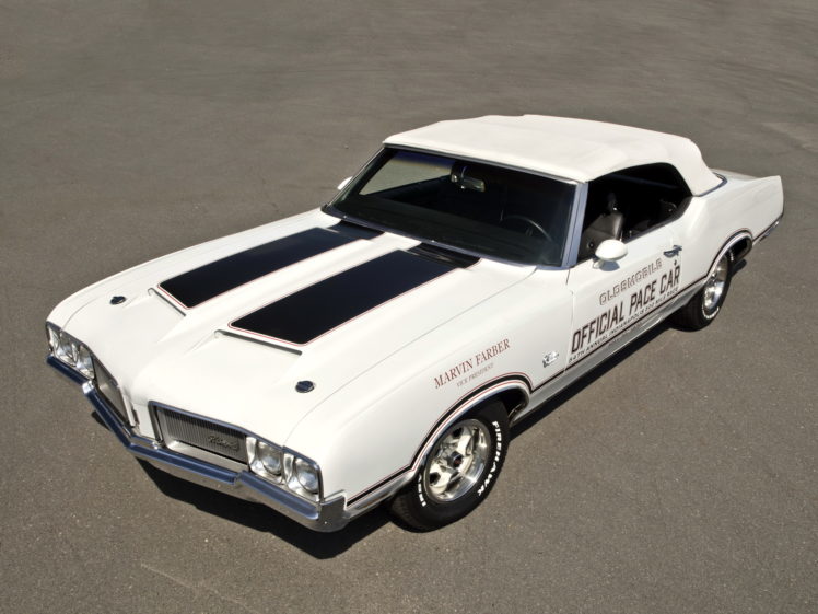 1970, Oldsmobile, Cutlass, Supreme, Convertible, Indy, 500, Pace, 4267, Muscle, Classic, Race, Racing, Hg HD Wallpaper Desktop Background