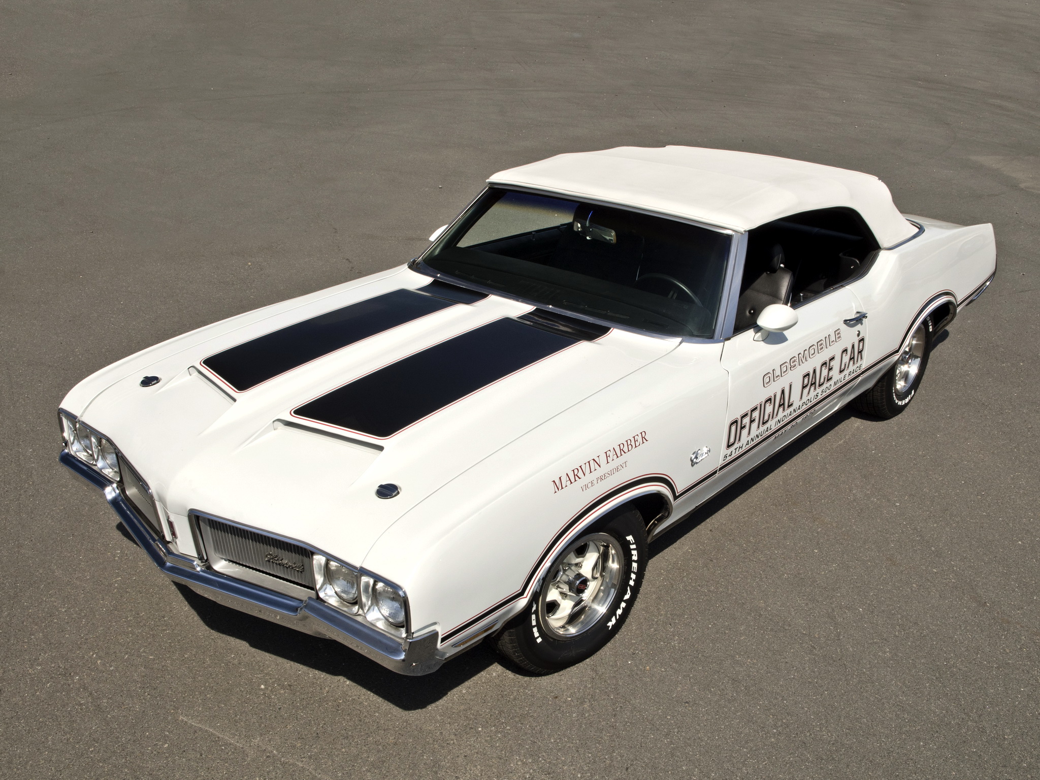 1970, Oldsmobile, Cutlass, Supreme, Convertible, Indy, 500, Pace, 4267, Muscle, Classic, Race, Racing, Hg Wallpaper