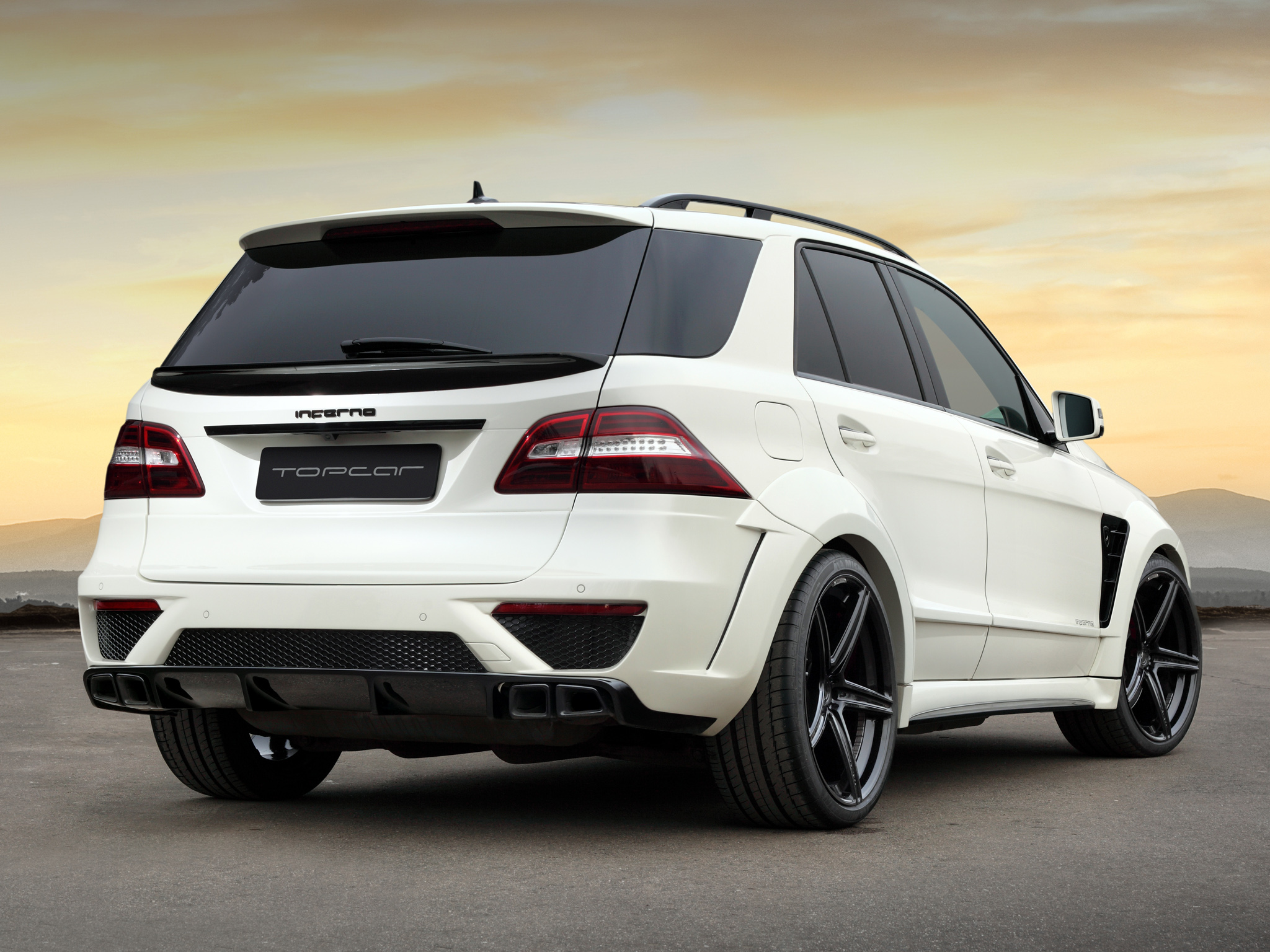 2012 Topcar Mercedes Benz M Klasse Inferno W166 Tuning Suv Wallpapers Hd Desktop And Mobile Backgrounds