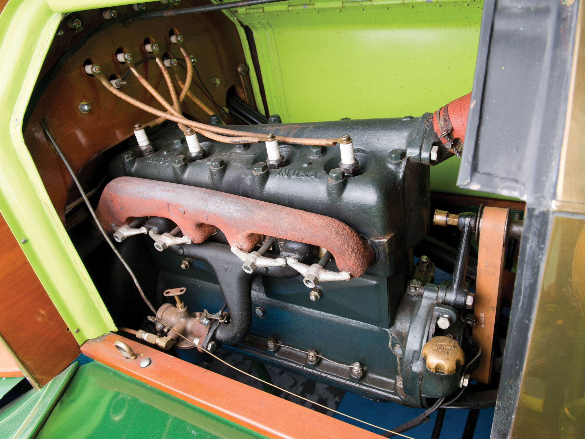 1912, Ford, Model t, Speedster, Retro, Engine Wallpaper