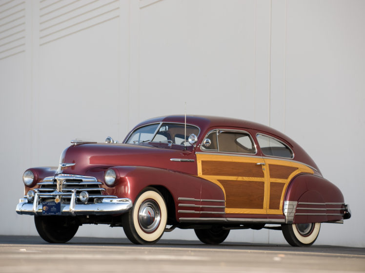 1948, Chevrolet, Fleetline, Country, Club, Aerosedan, Fk 2144, Retro, Hg HD Wallpaper Desktop Background