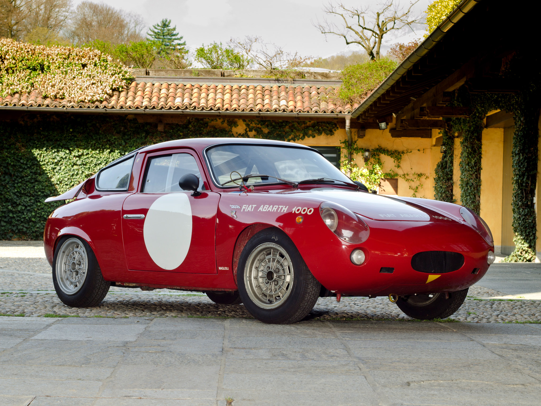 1961, Fiat, Abarth, 1000, Gt, Bialbero, Race, Racing, Rally, Classic Wallpaper