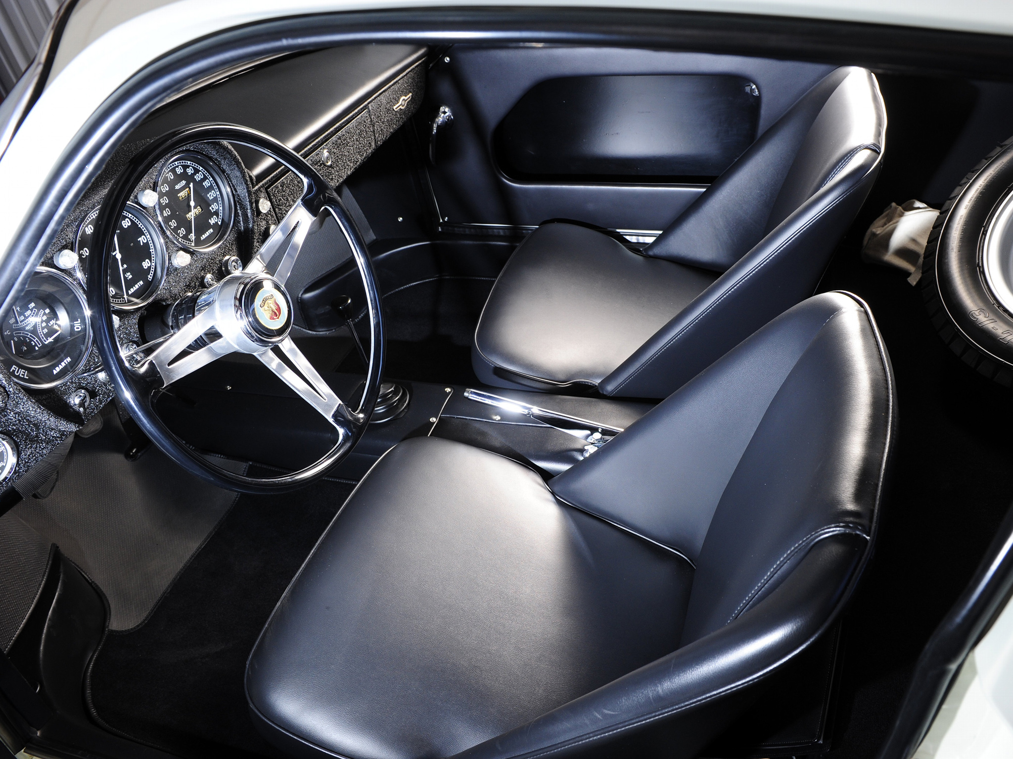 1961, Fiat, Abarth, 1000, Gt, Bialbero, Race, Racing, Rally, Classic, Interior Wallpaper