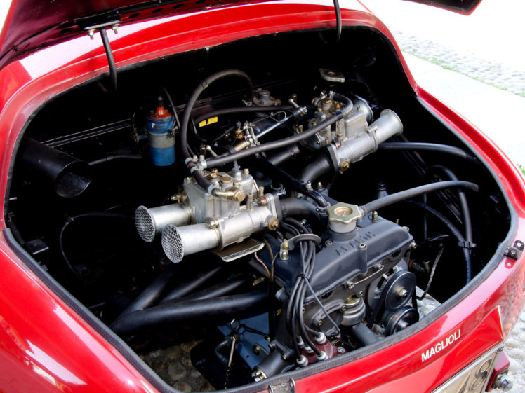 1961, Fiat, Abarth, 1000, Gt, Bialbero, Race, Racing, Rally, Classic, Engine HD Wallpaper Desktop Background