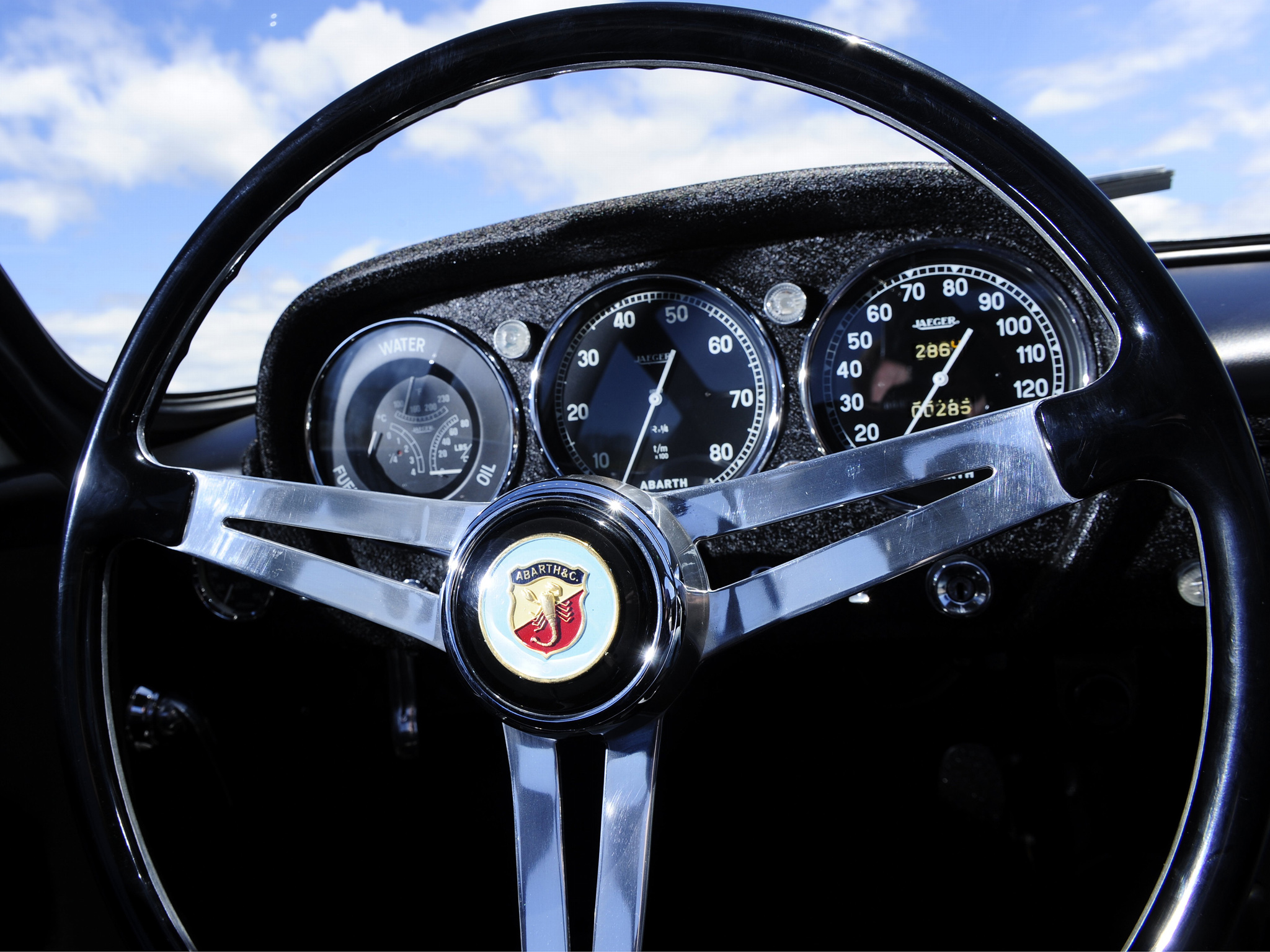 1961, Fiat, Abarth, 1000, Gt, Bialbero, Race, Racing, Rally, Classic, Interior Wallpaper