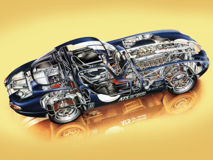 1962, Jaguar, E type, Low, Drag, Coupe, Series i, Lightweight, Supercar, Race, Rascing, Classic, Engine, Interior HD Wallpaper Desktop Background