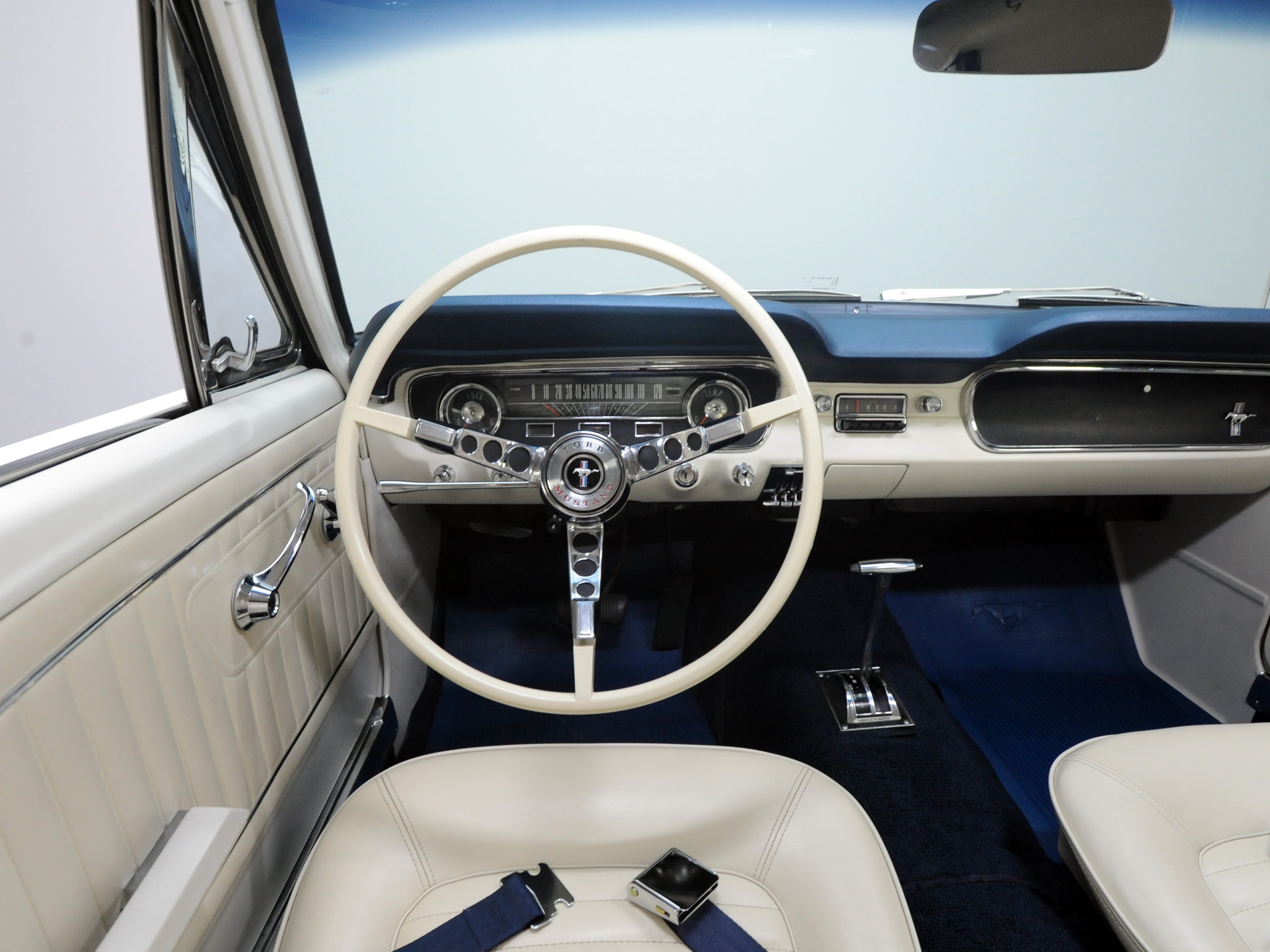 1964, Ford, Mustang, Coupe, Indy, 500, Pace, Car, Muscle, Classic, Race, Racing, Interior Wallpaper