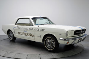 1964, Ford, Mustang, Coupe, Indy, 500, Pace, Car, Muscle, Classic, Race, Racing, Gd