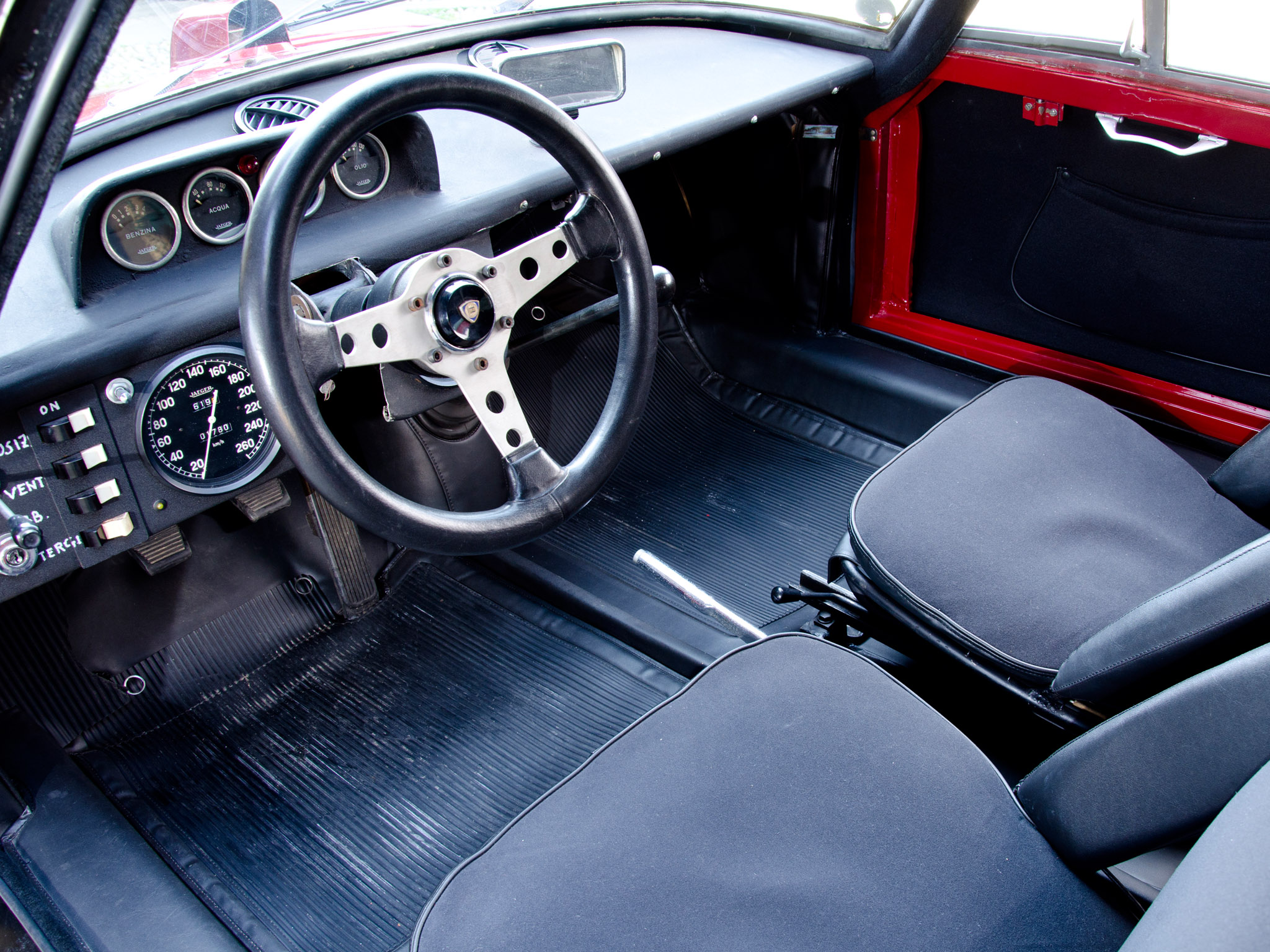 1964, Lancia, Flavia, Sport, Corsa, 815, Race, Racing, Supercar, Classic, Interior Wallpaper