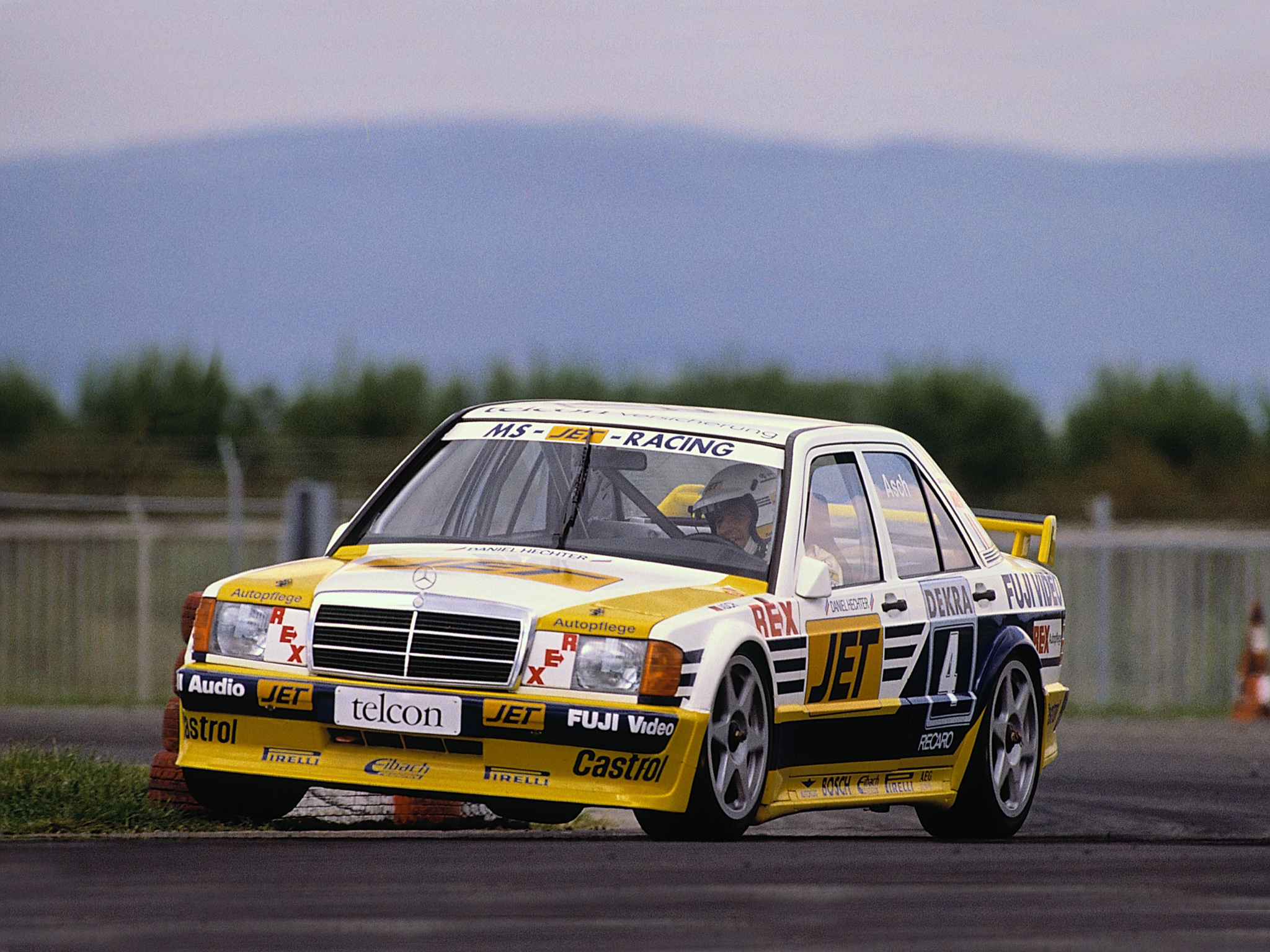 1989, Mercedes, Benz, 190, E, 2, 5 16, Evolution, Dtm, W201, Race, Racing Wallpaper