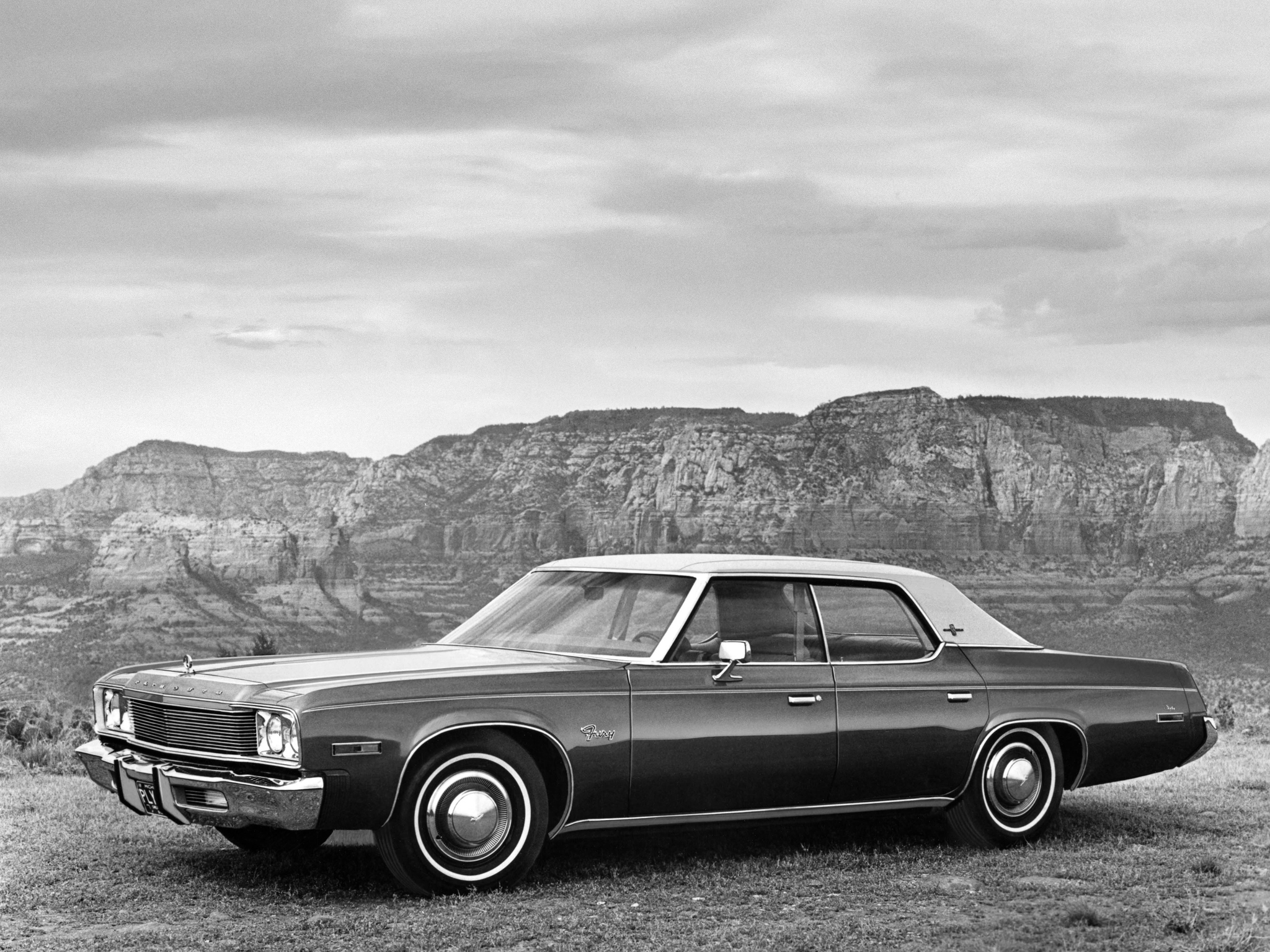 1974, Plymouth, Fury, Gran, Brougham, Hardtop, Sedan, Pp43, Classic Wallpaper