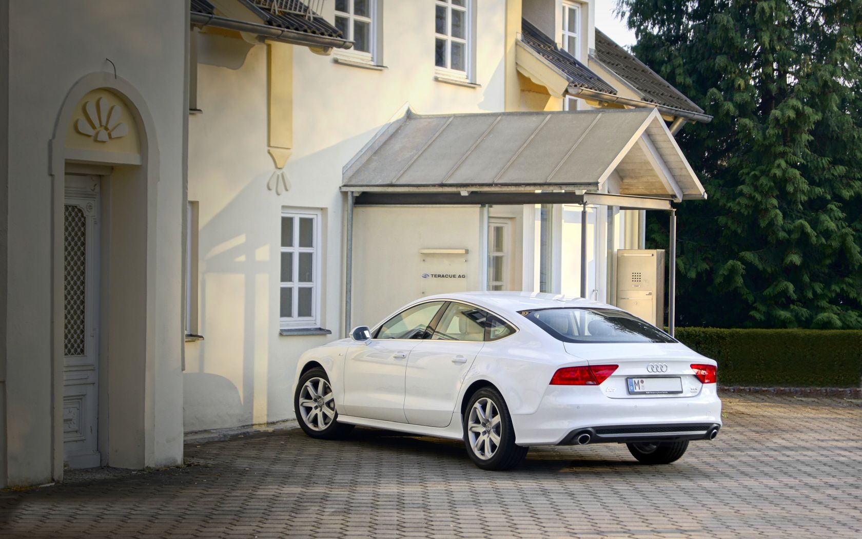 house, Audi, A7 Wallpaper