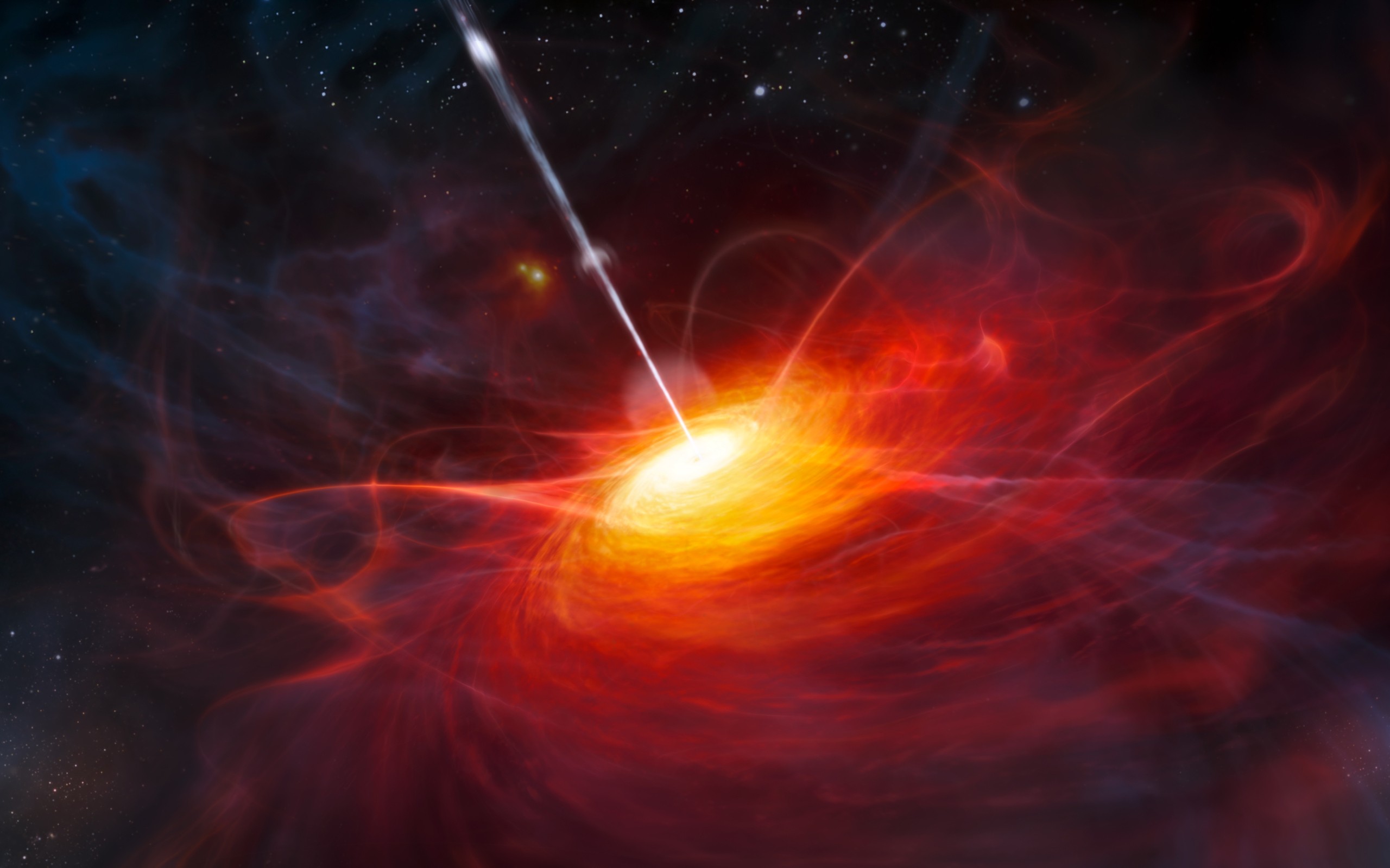 the, Most, Distant, Quasar Wallpaper