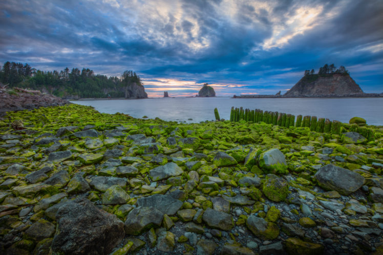 beach, Cliffs, Rocks, Landscape HD Wallpaper Desktop Background
