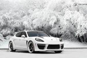 winter, Snow, Stingray, Porsche, Panamera