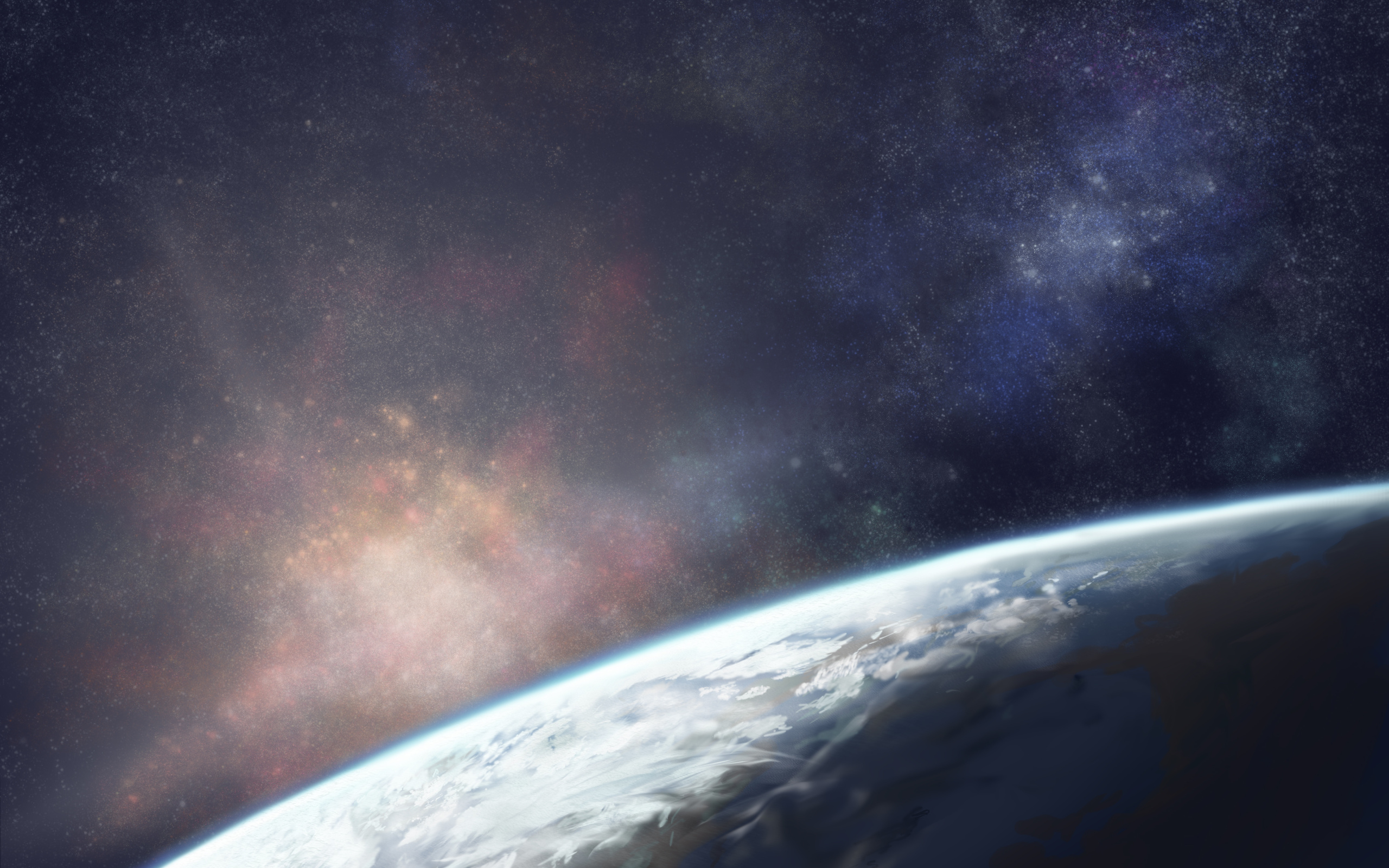 space, Land, Art, Planet, Sky, Moruga Wallpaper