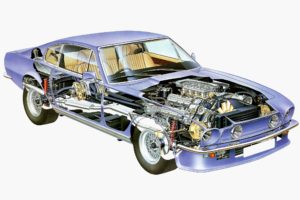 1977, Aston, Martin, V8, Vantage, Uk spec, Muscle, Supercar, V 8, Interior, Engine