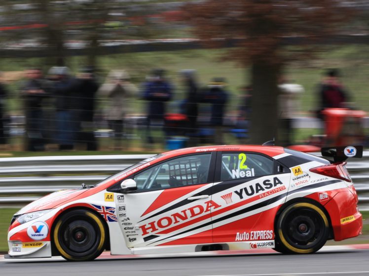 2012, Honda, Civic, Btcc, Race, Racing HD Wallpaper Desktop Background