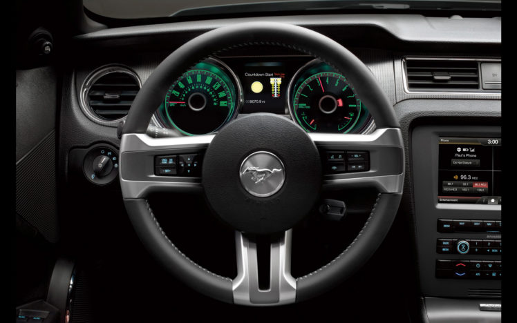 2014, Ford, Mustang, Muscle, Interior HD Wallpaper Desktop Background