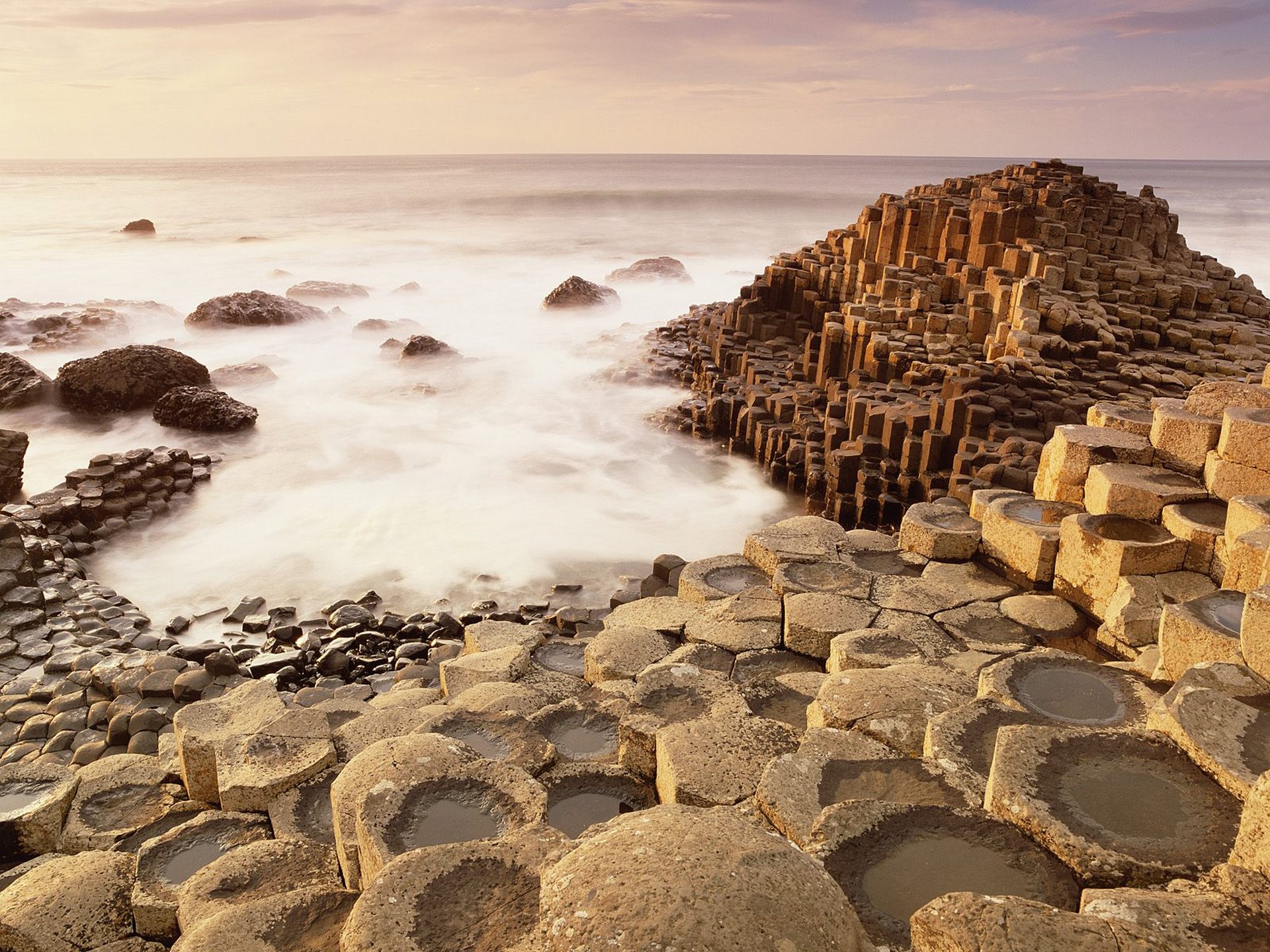 nature, Ireland, Giantand039s, Causeway Wallpaper