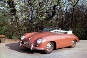 1952, Porsche, 356, 1500, Cabriolet, Retro