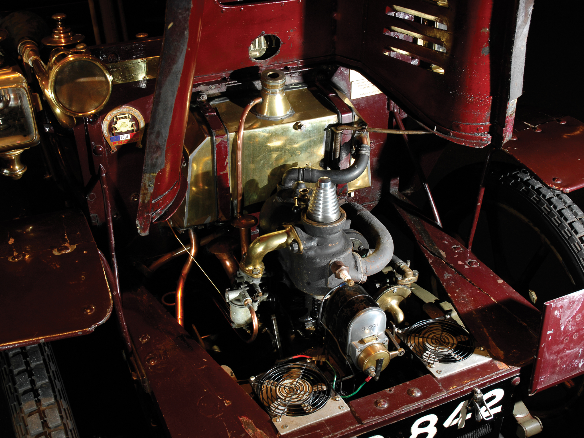 1903, Peugeot, Type 54, Retro, Engine Wallpaper