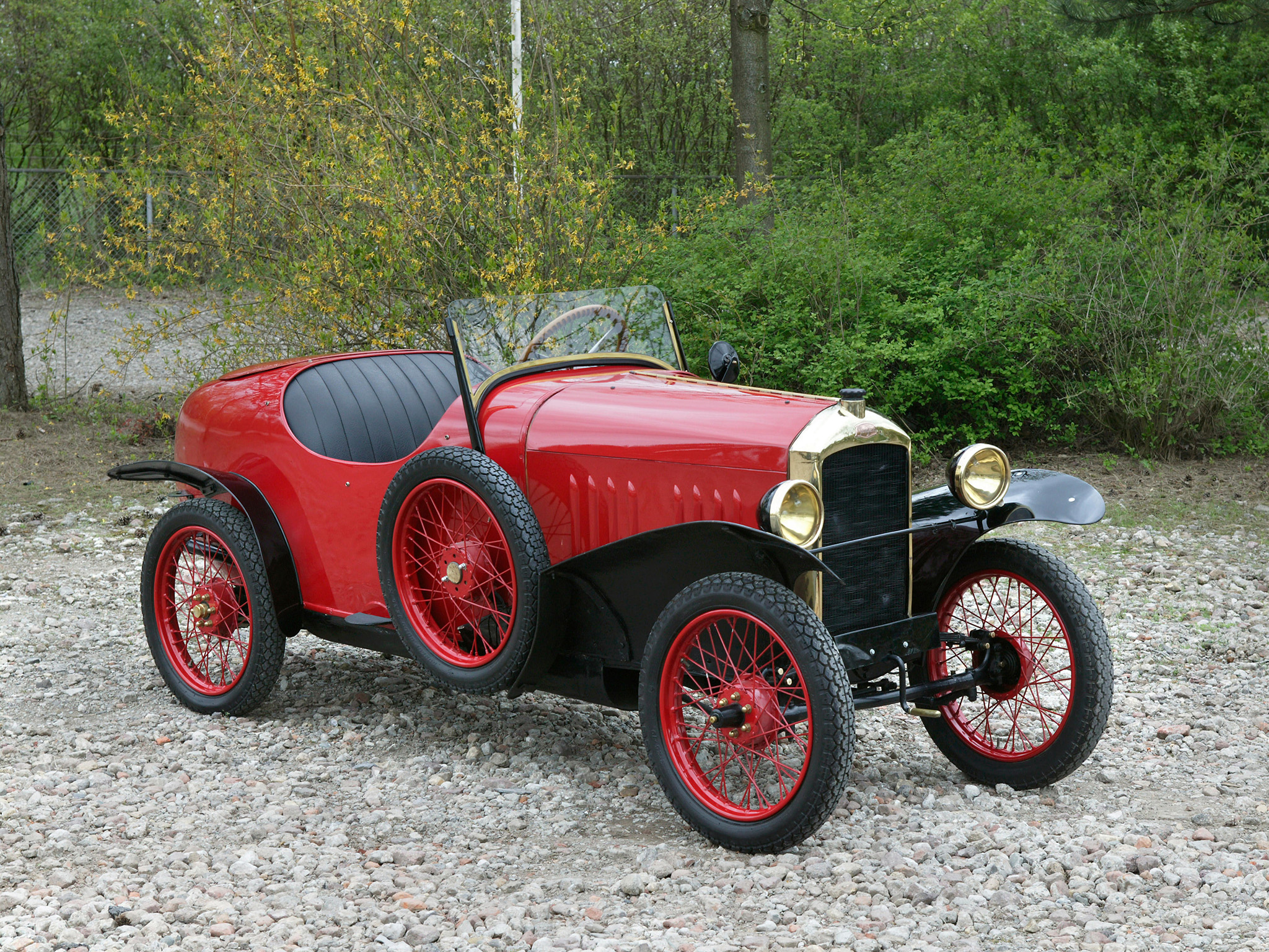 1923, Peugeot, Type 172, Quadrilette, Retro Wallpaper