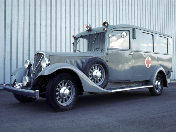 1934, Volvo, Pv650, Ambulance, Emergency, Police, Firetruck, Retro, Stationwagon HD Wallpaper Desktop Background