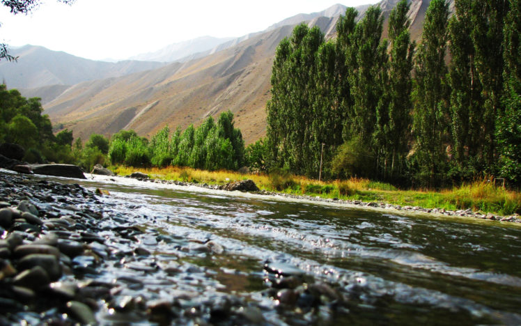 chaloos, Iran,  , Beautiful, River HD Wallpaper Desktop Background