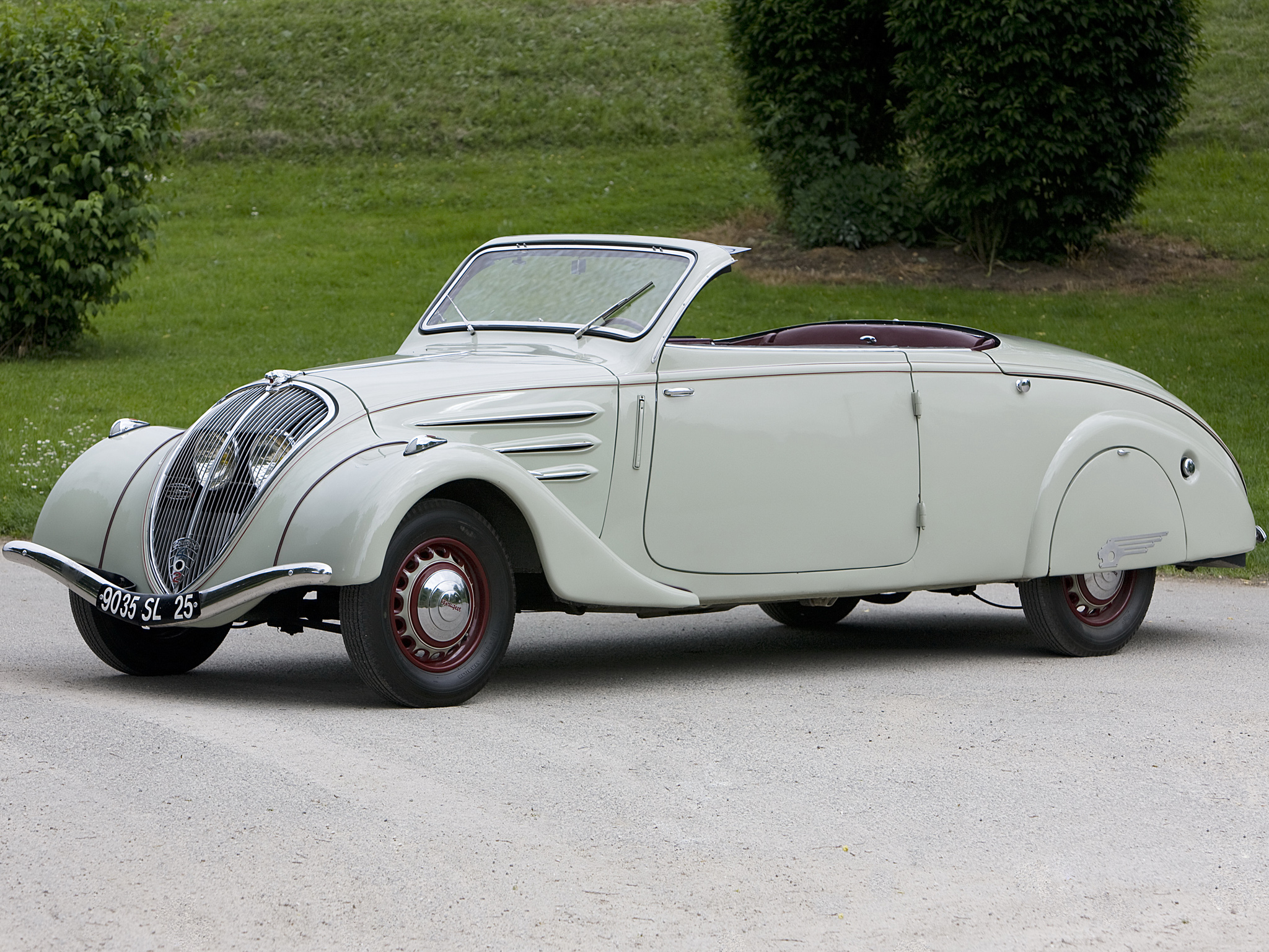 1937, Peugeot, 402l, Eclipse, Retro, Luxury, Convertible Wallpapers HD ...