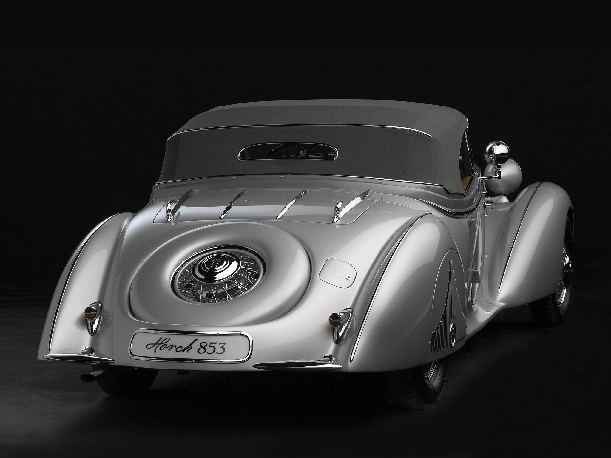 1938, Horch, 853, Special, Roadster, By, Erdmann, And, Rossi, Retro, Luxury, Convertible, Hj Wallpaper