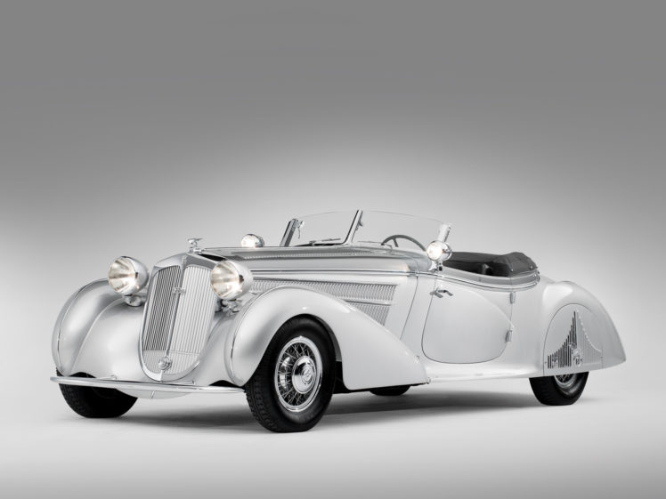 1938, Horch, 853, Special, Roadster, By, Erdmann, And, Rossi, Retro, Luxury, Convertible HD Wallpaper Desktop Background