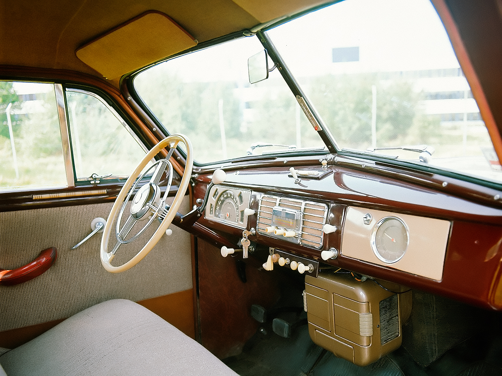 1946, Volvo, Pv60, Retro, Interior Wallpaper